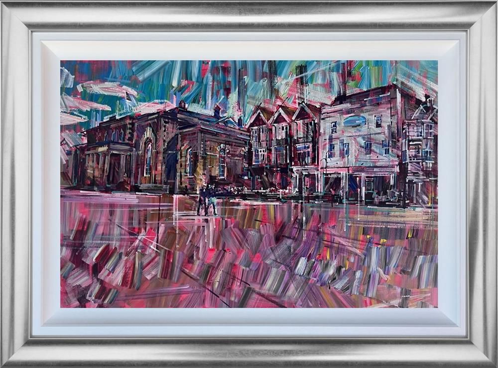 Colin Brown - 'Our Council Buildings Salisbury' - Framed Original Art