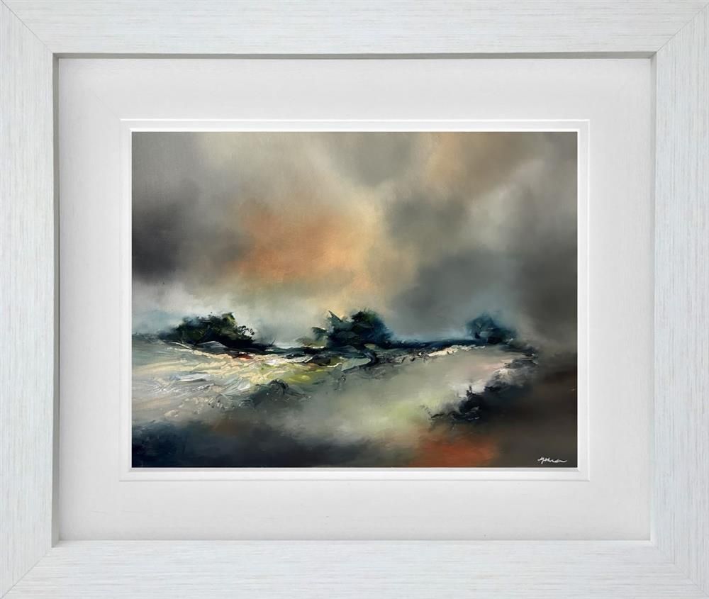 Alison Johnson - 'Rustic Retreat' - Framed Original Artwork