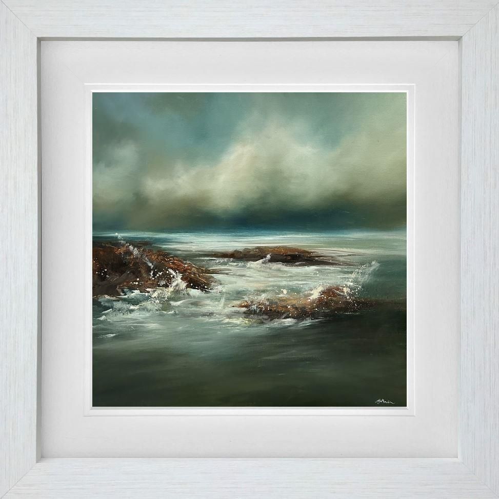 Alison Johnson - 'Opal Waters' - Framed Original Artwork