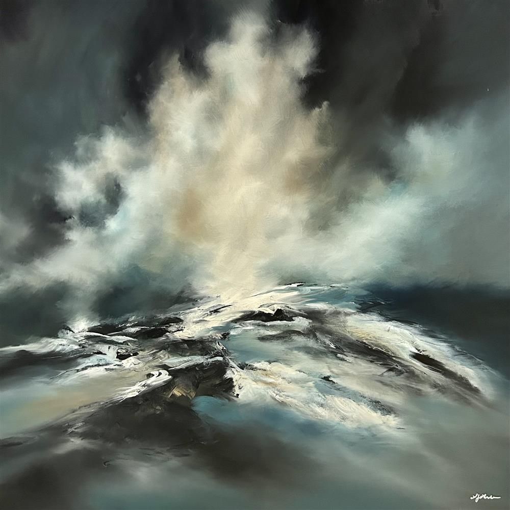 Alison Johnson - 'Emerald Valley' - Framed Original Artwork