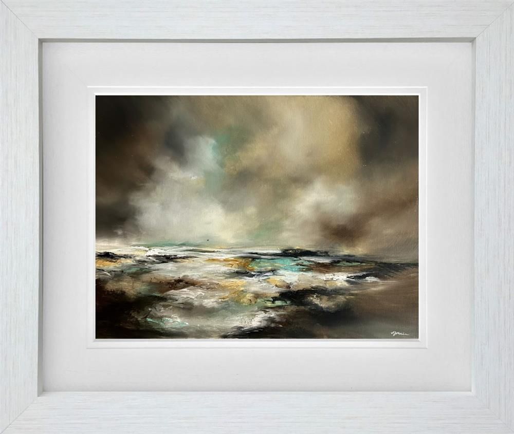 Alison Johnson - 'Twilight Tides' - Framed Original Artwork