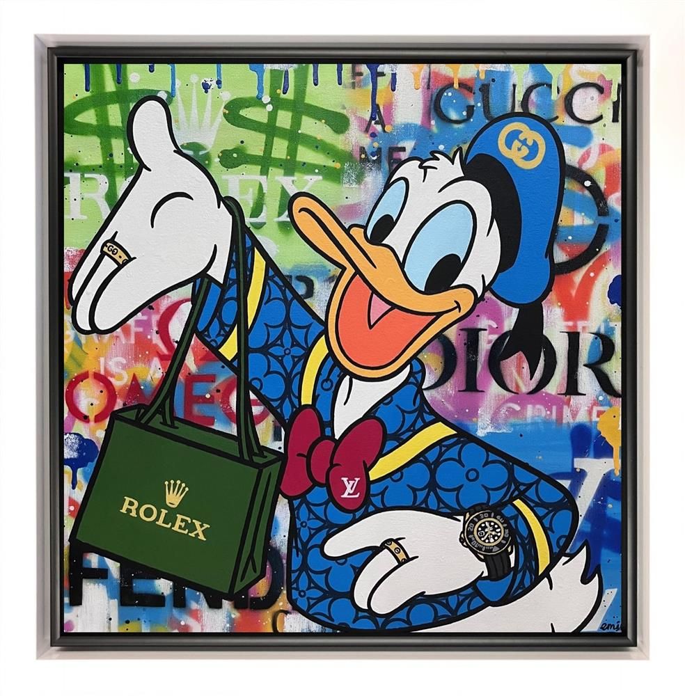 Emily Crook - 'Rolex For Donald' - Framed Original Art