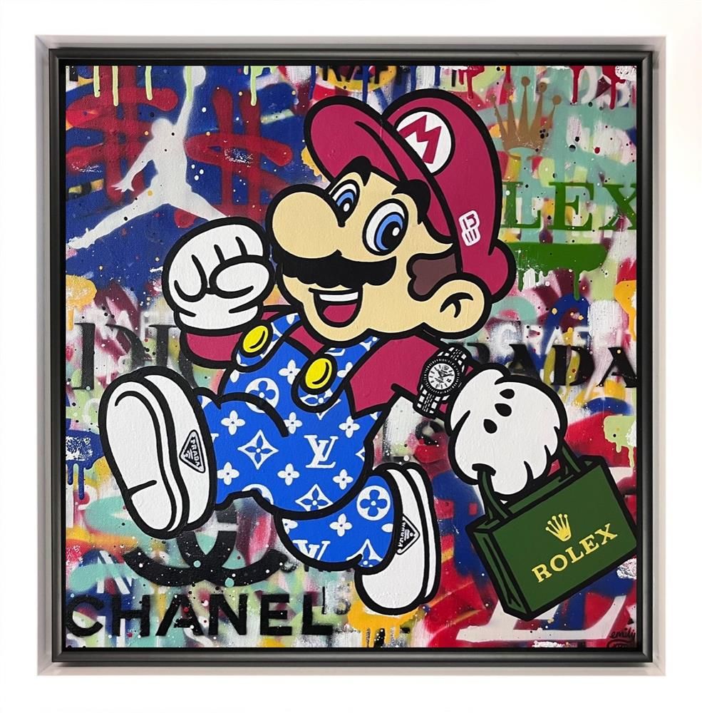 Emily Crook - 'Game Over' - Framed Original Art