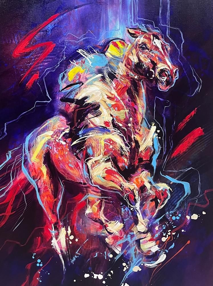 Anna Cher - 'Kelso' - Framed Original Artwork