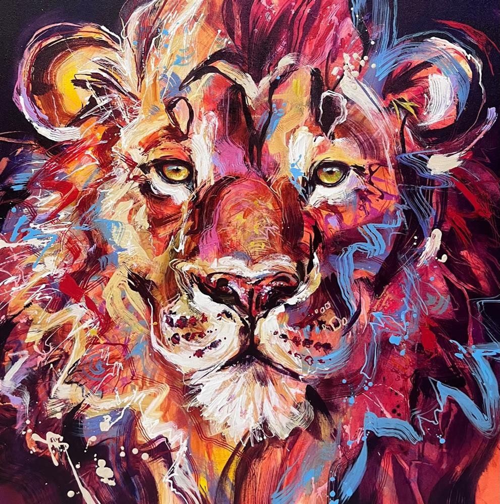 Anna Cher - 'The Brave' - Framed Original Artwork