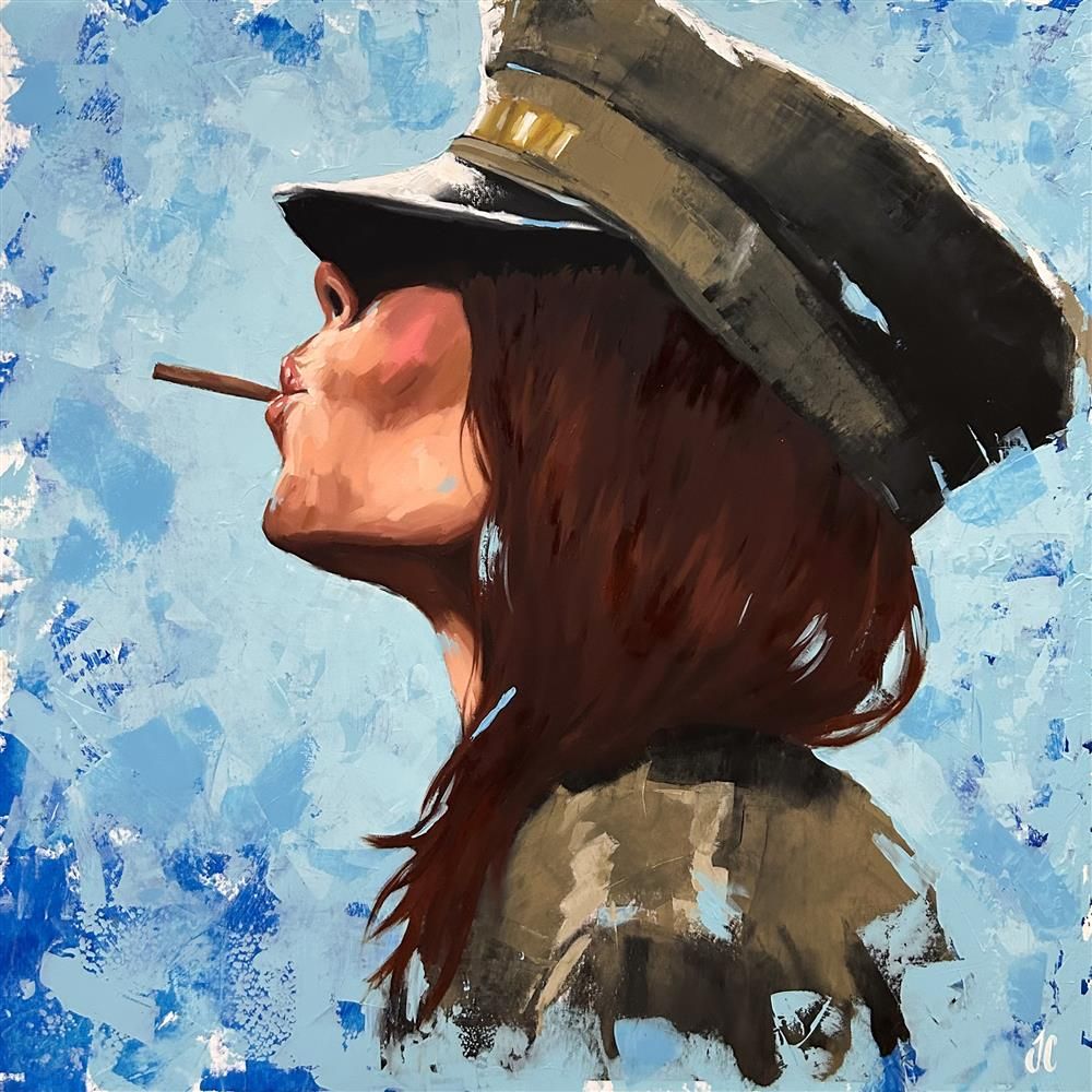 Joss Clapson - 'The Leader' - Framed Original Art