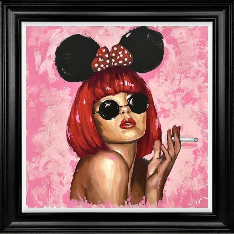 Joss Clapson - 'Dark Desires' - Framed Original Art