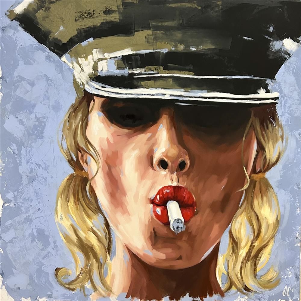 Joss Clapson - 'Seduction Or Surrender' - Framed Original Art