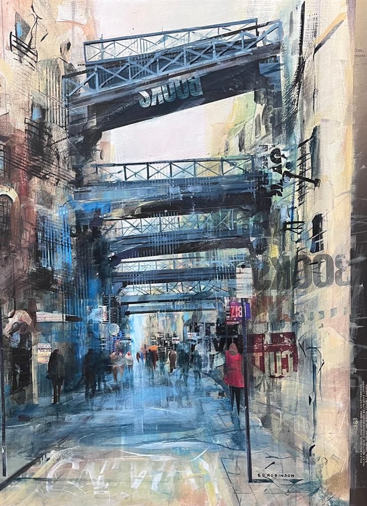 Ed Robinson - 'Shad Thames'  - Framed Original Artwork