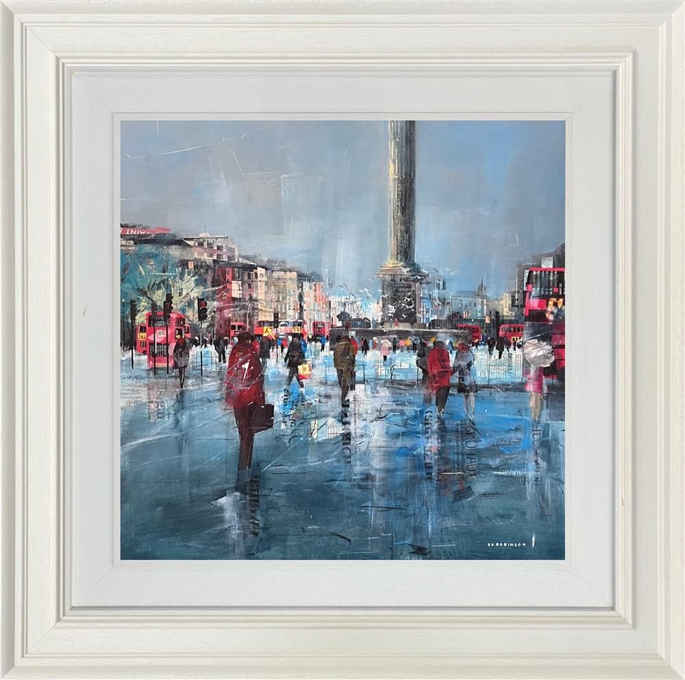 Ed Robinson - 'Nelson's View'  - Framed Original Artwork