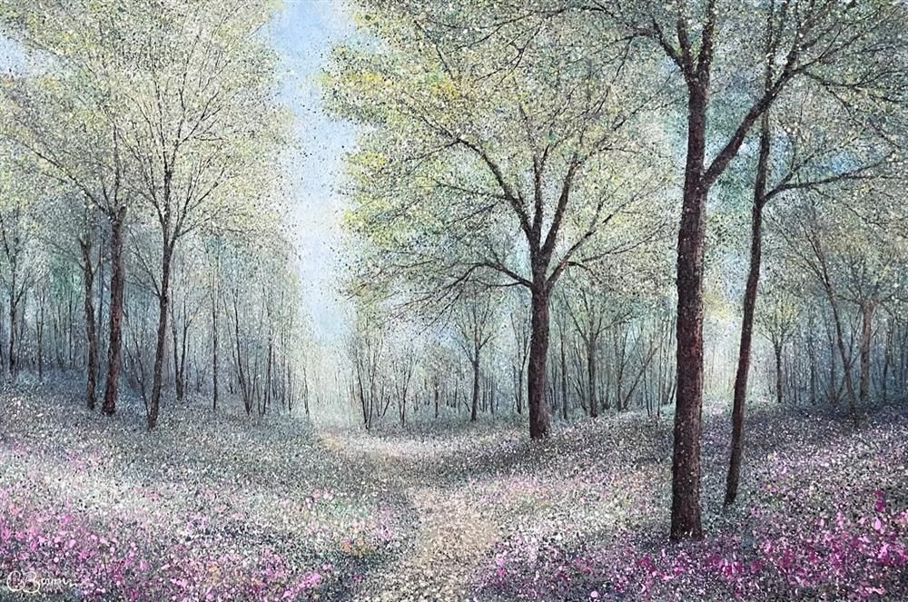 Chris Bourne - 'Listen To The Forest' - Framed Original Art