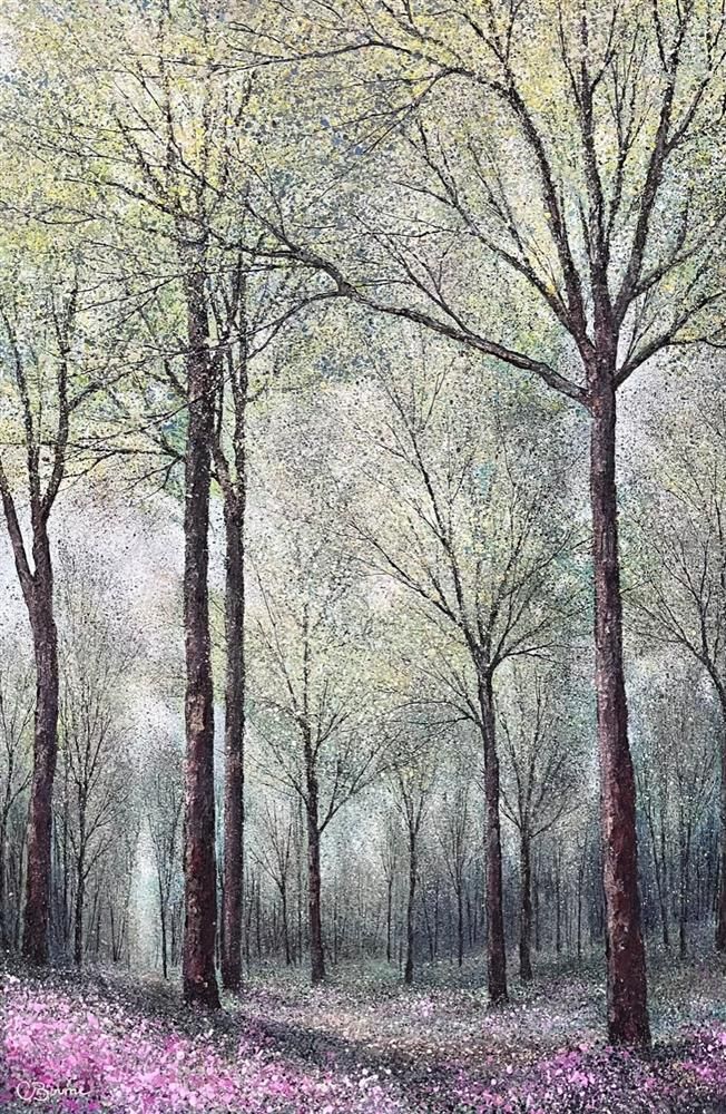Chris Bourne - 'Beauty Of The Woodland' - Framed Original Art