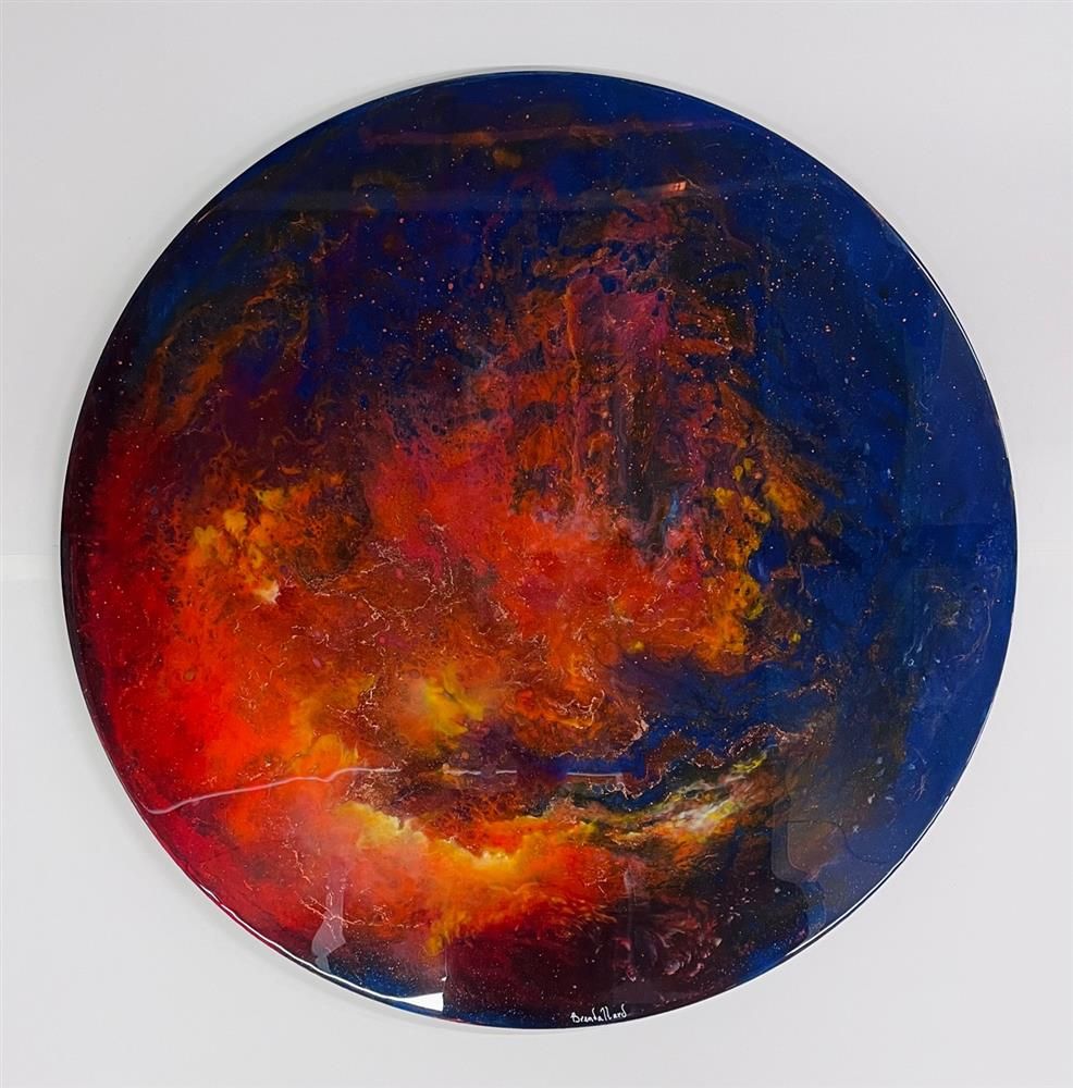 Brenda Herd - 'Mercury Rises' - Framed Original Artwork