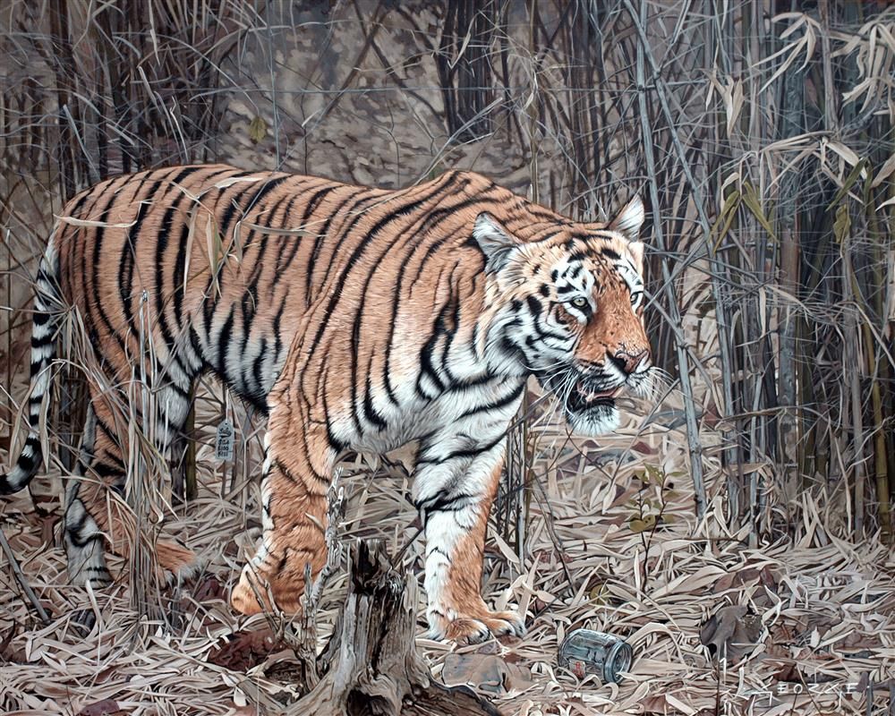 Owain George - 'Consuming The Spirit' - Framed Original Art