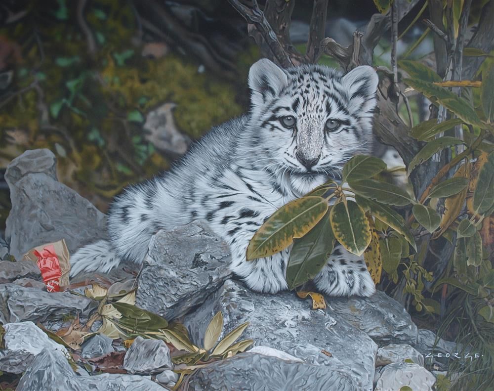 Owain George - 'Paradise Lost' - Framed Original Art