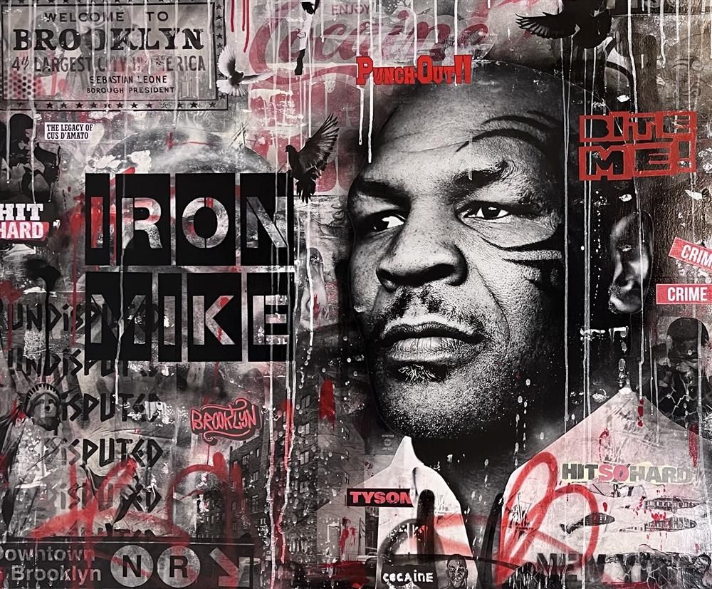 Add Subtract- 'Iron Mike' - Framed Original Art