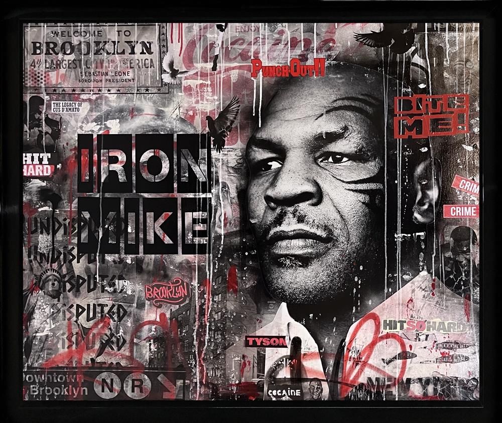 Add Subtract- 'Iron Mike' - Framed Original Art