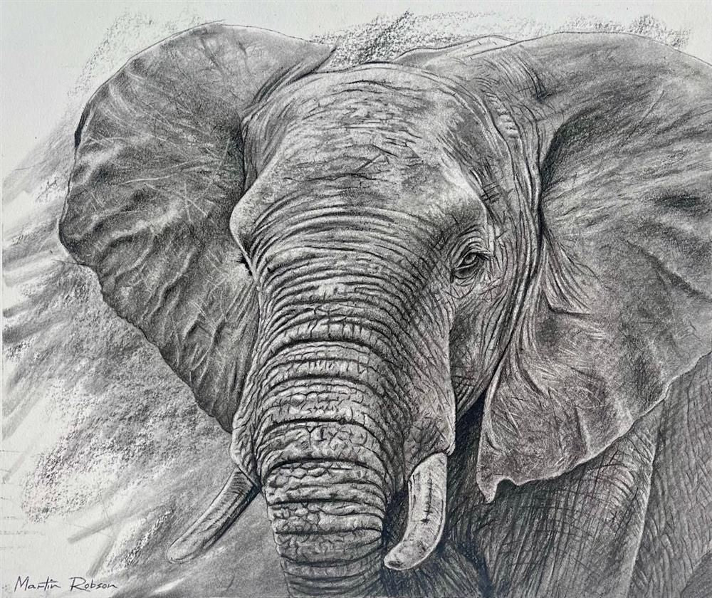 Martin Robson - 'Never Forget Study' - Framed Original Art