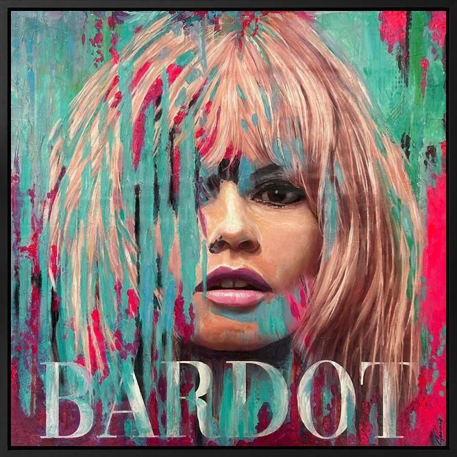 Sannib - 'Bardot' - Framed Original Art