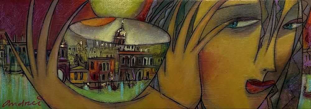 Andrei Protsouk - 'Memories Of Venice' - Framed Original Art