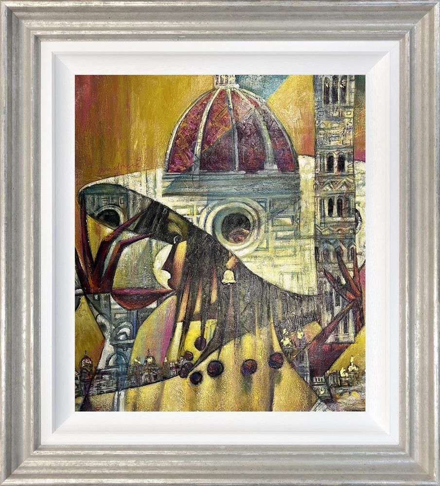 Andrei Protsouk - 'Bells Of Florence' - Framed Original Art