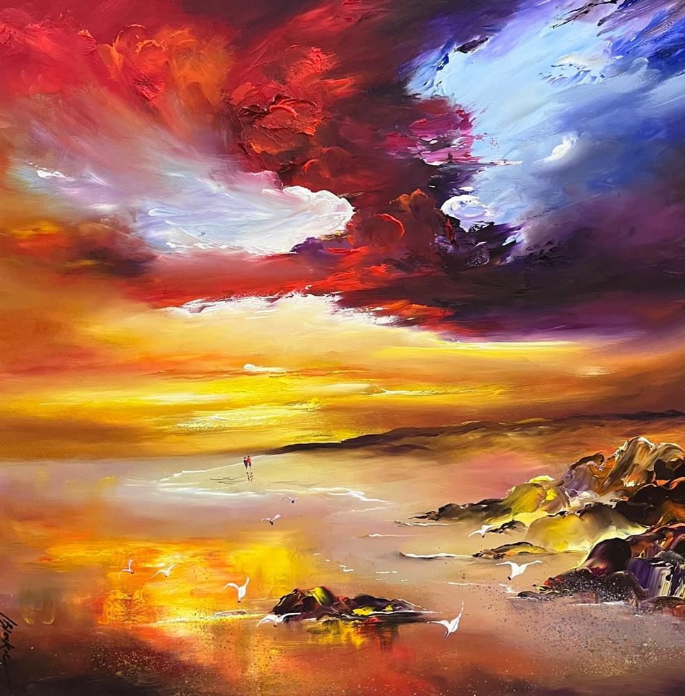 Lillias Blackie -  'Lost In Time' - Framed Original Art