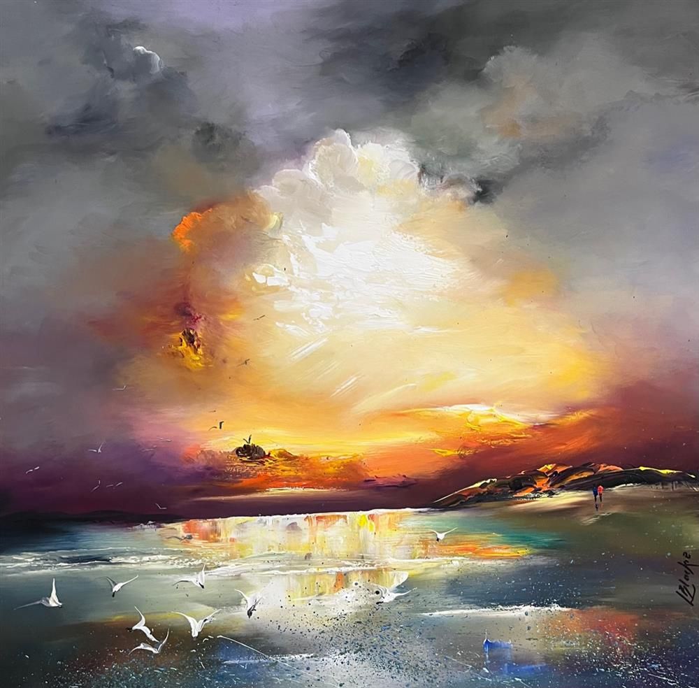 Lillias Blackie -  'Glowing Heart' - Framed Original Art