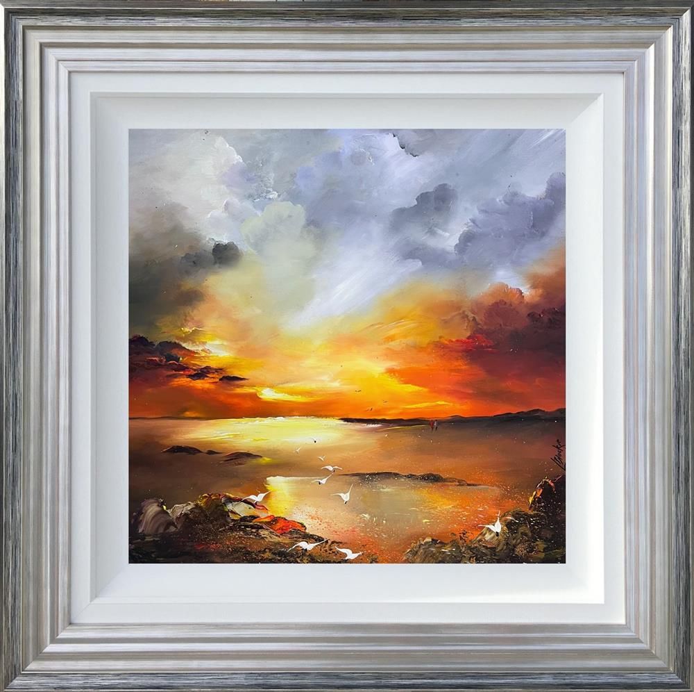 Lillias Blackie -  'Lovers Walk' - Framed Original Art