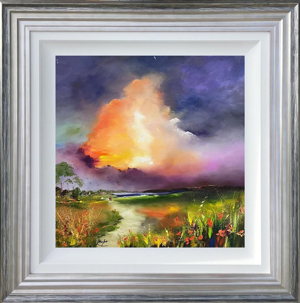 Lillias Blackie -  'Enchanted Path' - Framed Original Art