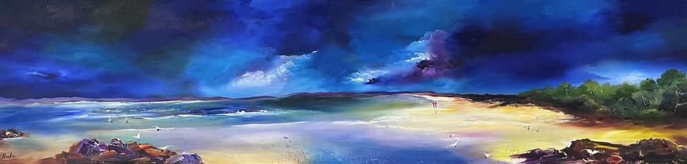 Lillias Blackie -  'Midnight Lights' - Framed Original Art