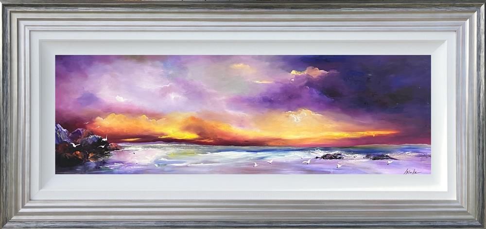 Lillias Blackie -  'Golden Views' - Framed Original Art