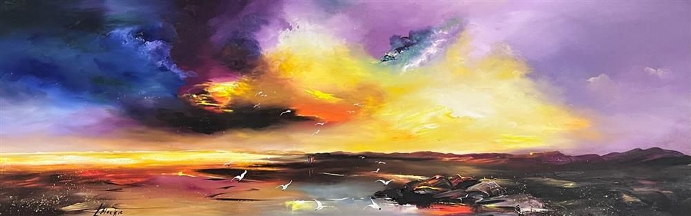 Lillias Blackie -  'Time Is The Essence' - Framed Original Art