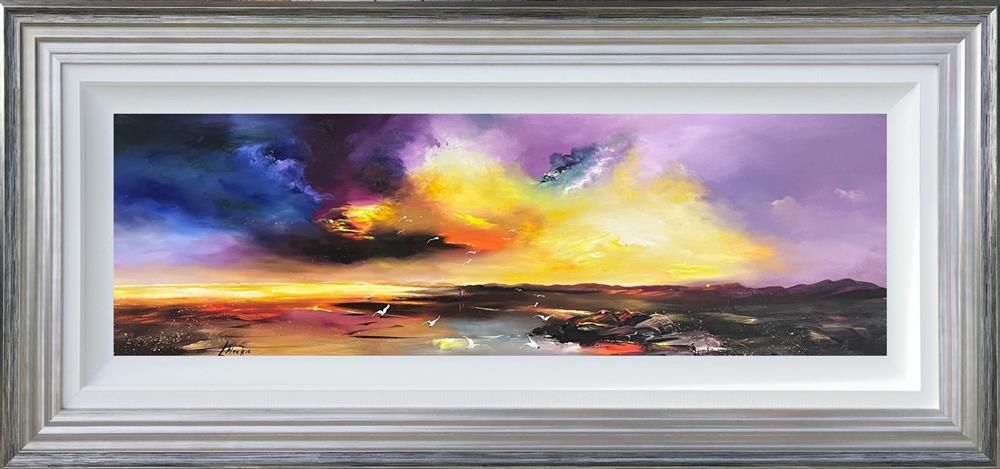 Lillias Blackie -  'Time Is The Essence' - Framed Original Art