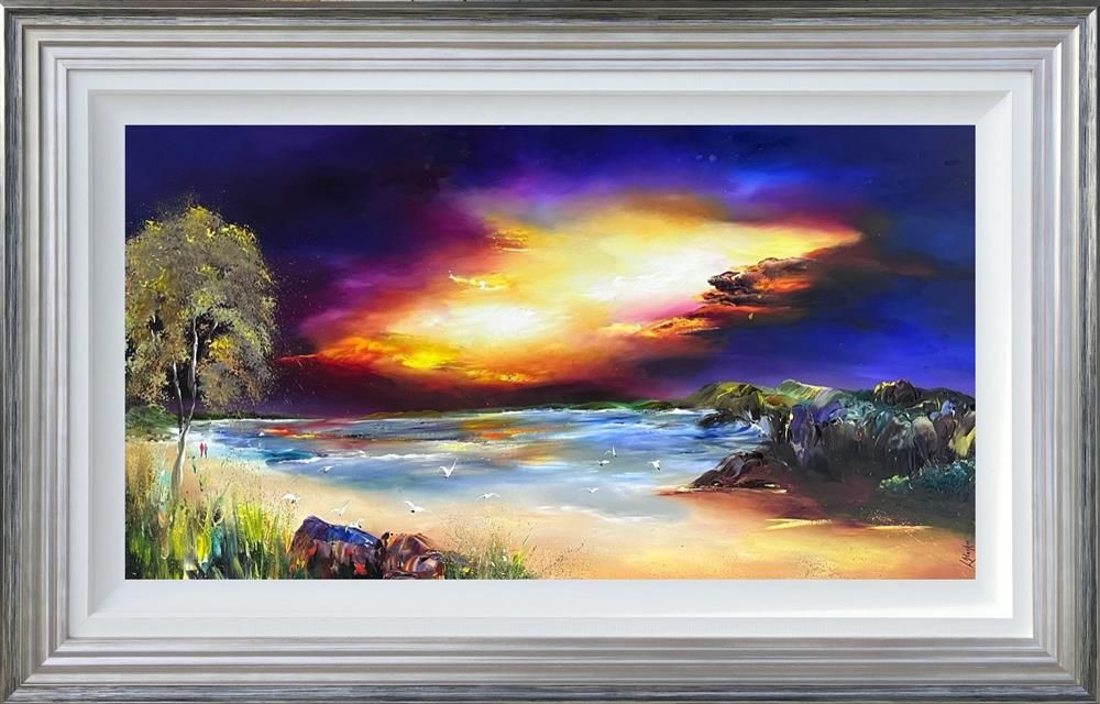 Lillias Blackie -  'Peaceful Views' - Framed Original Art