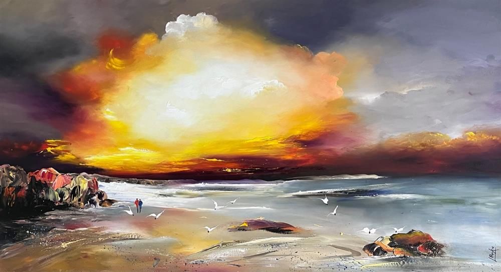 Lillias Blackie -  'Majestic Seas' - Framed Original Art