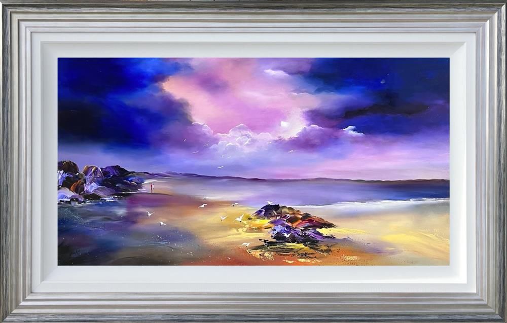 Lillias Blackie -  'Peaceful Pasture' - Framed Original Art