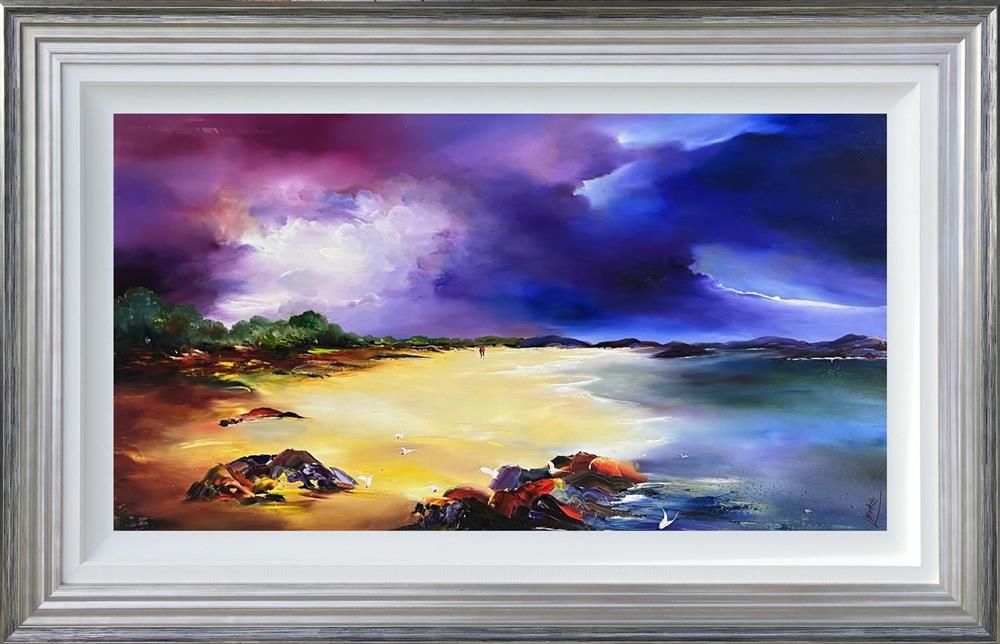 Lillias Blackie -  'Golden Sands' - Framed Original Art