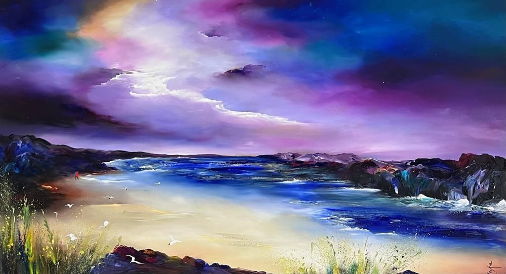 Lillias Blackie -  'The Perfect Storm' - Framed Original Art