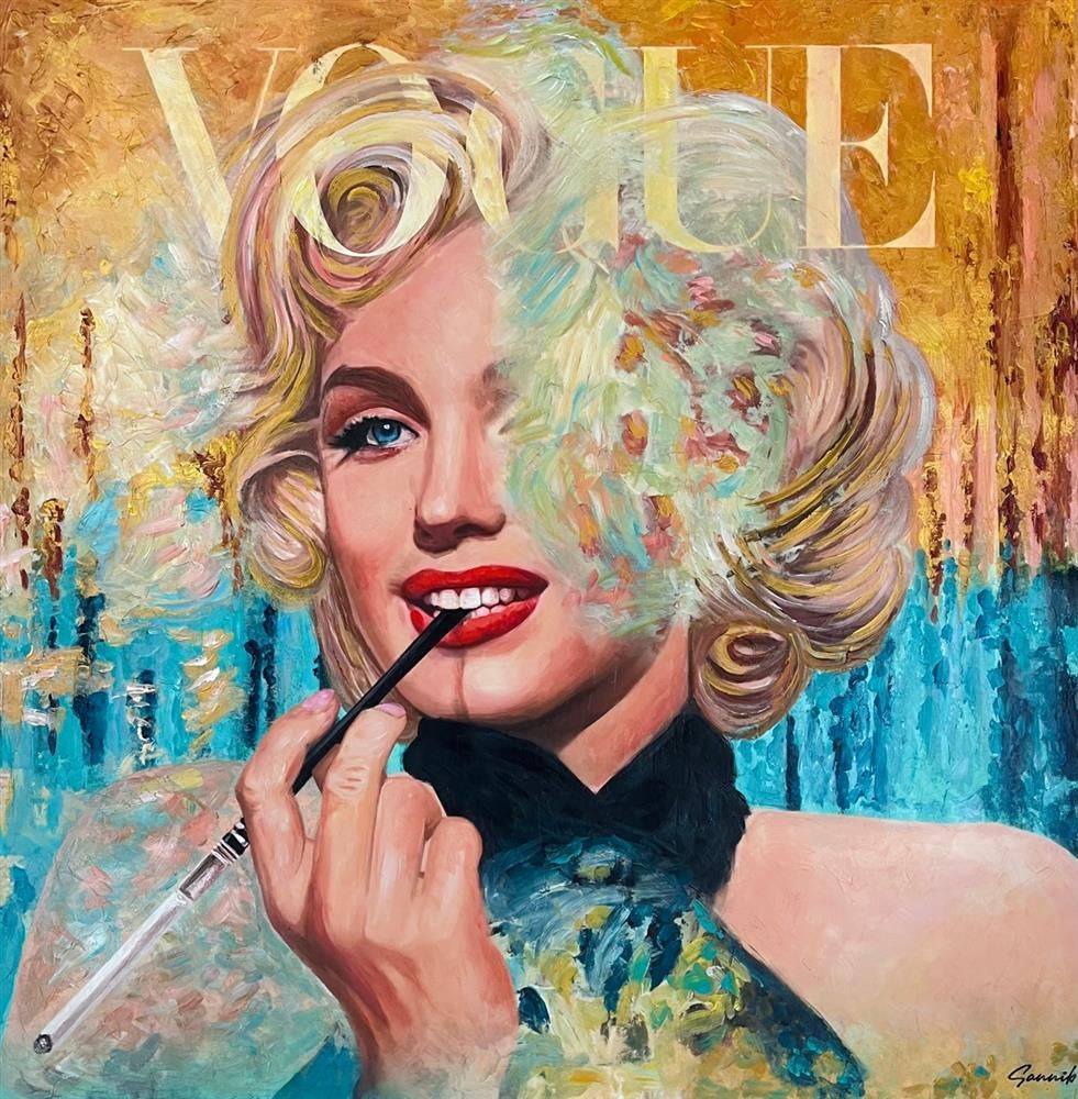 Sannib - 'The Marvelous Monroe' - Framed Original Art