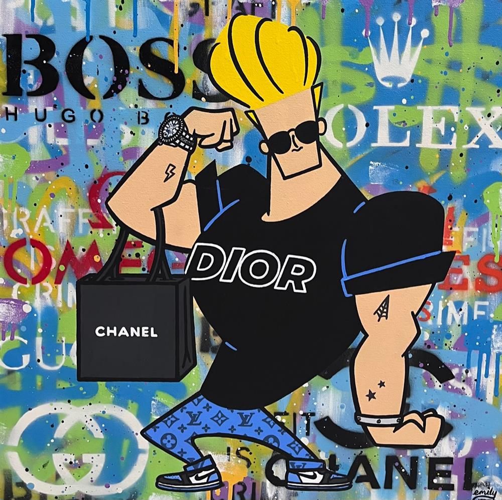 Emily Crook - 'The Gun Show' - Framed Original Art