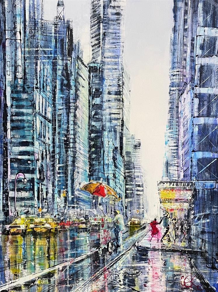 Nigel Cooke - 'Pretzel Time'  - Framed Original Artwork