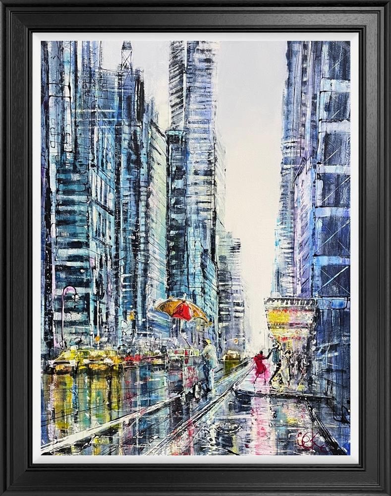 Nigel Cooke - 'Pretzel Time'  - Framed Original Artwork