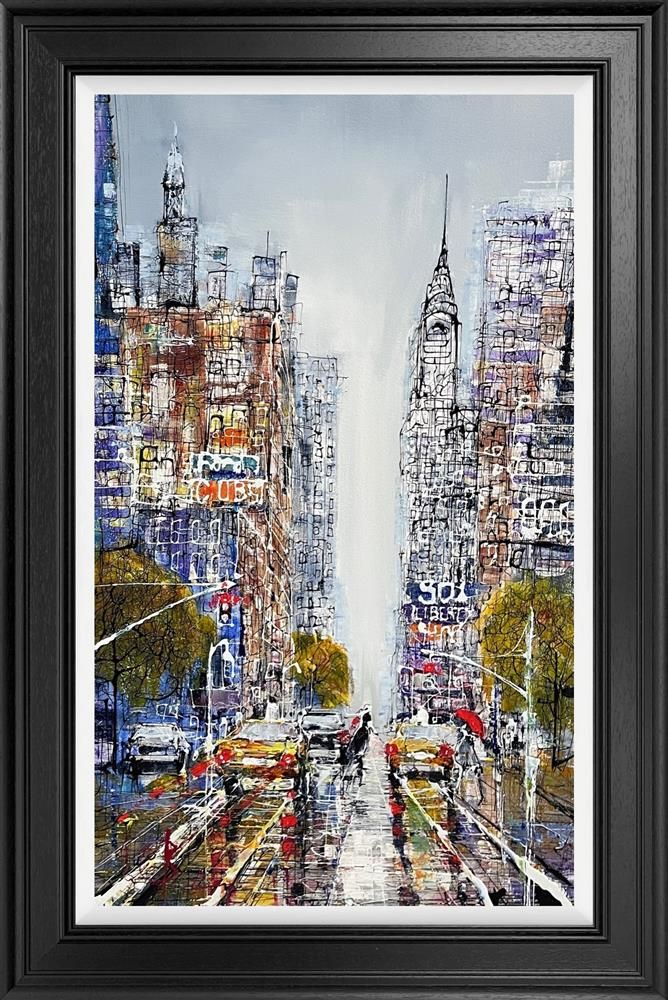Nigel Cooke - 'Empire Streets'  - Framed Original Artwork