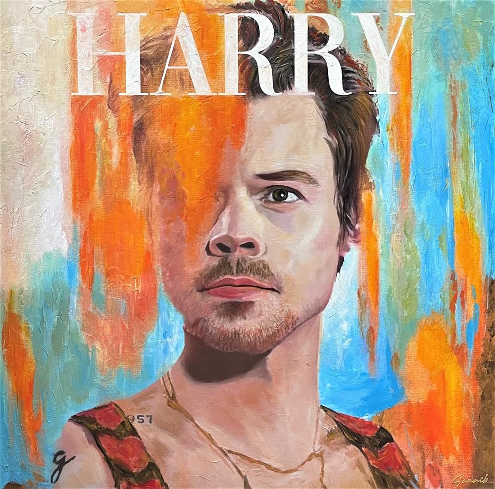 Sannib - 'Watermelon Sugar' - Framed Original Art