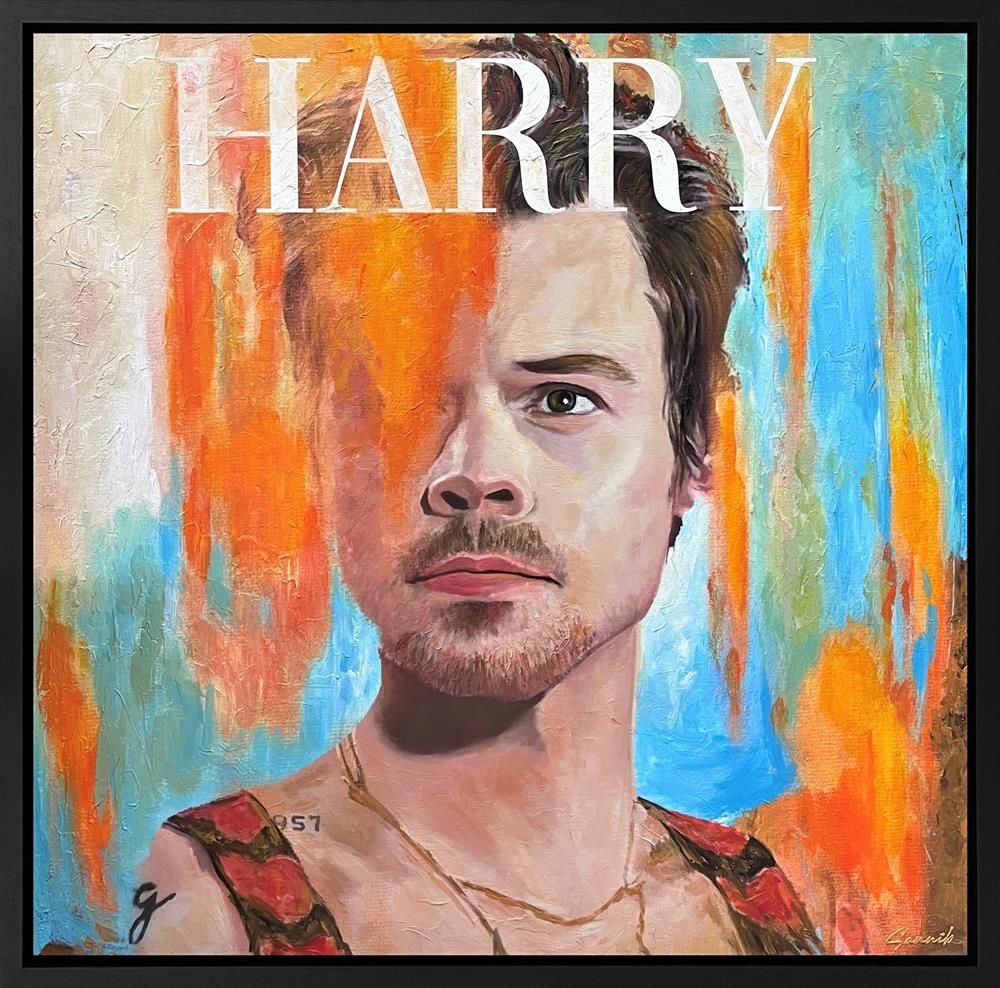 Sannib - 'Watermelon Sugar' - Framed Original Art