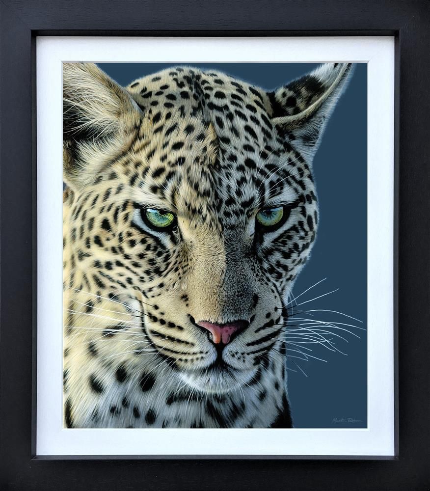Martin Robson - 'Emerald Gaze' - Framed Limited Edition Art