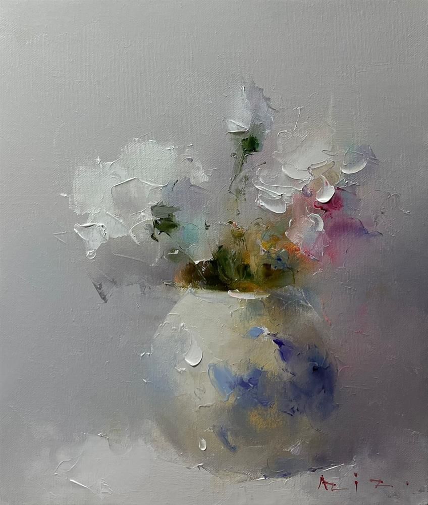 Aziz - 'Our Time Together' - Framed Original Artwork