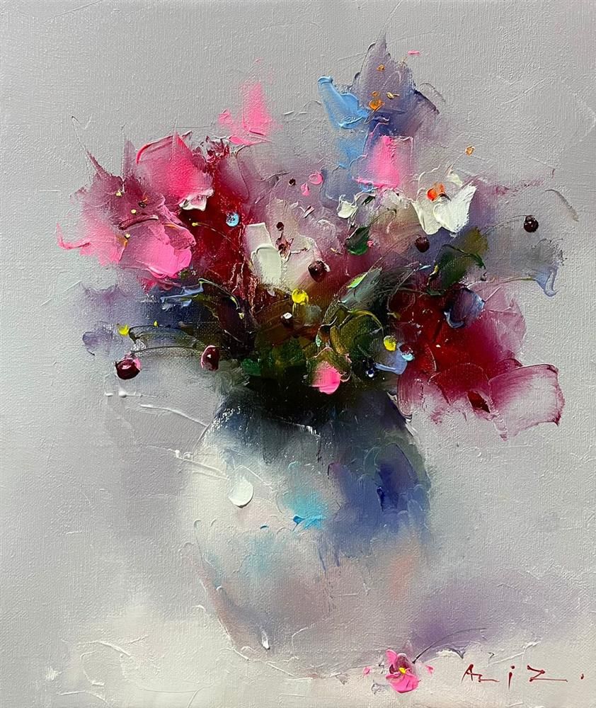 Aziz - 'Simple Desires' - Framed Original Artwork