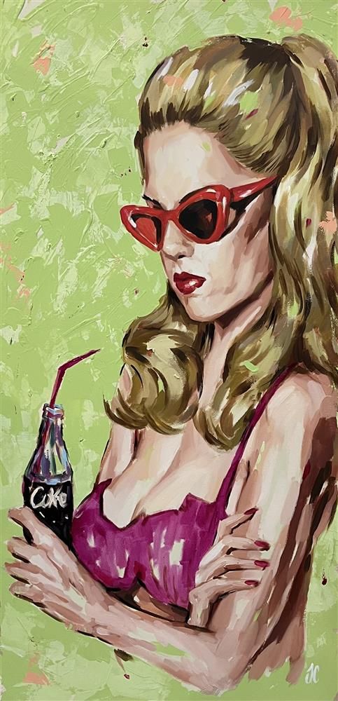 Joss Clapson - 'Your Delicious' - Framed Original Art