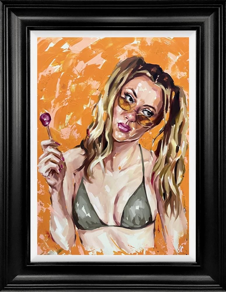 Joss Clapson - 'Summertime Sass' - Framed Original Art